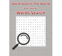 Cities Around the World - Word Search Book for Adults: Stay Sharp with these Relaxing Activity Games for Adult Men Women - Large Print Puzzle: Big Travel-Themed Word Find Puzzles for Adults