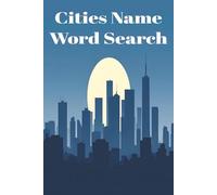 Cities Name Word Search: Search cities name around the world,100 brain game puzzles with solutions