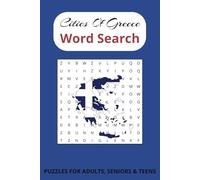 Cities of Greece Word Search: 50+ Easy to Read Puzzles for Greece