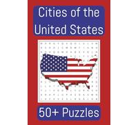 Cities of the United States: Word Searches with Easy to Read Print with almost 500 Cites listed! Is yours?