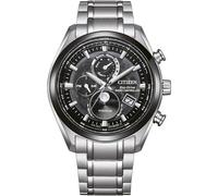 Citizen 32025924 Reloj analógico para Hombre Eco-Drive Radio, Plata, Talla única, Pulsera