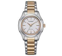Citizen Reloj analógico FE2116-85A Eco-Drive SS bicolor mujer