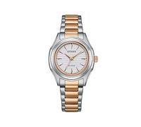 Citizen Reloj analógico FE2116-85A Eco-Drive SS bicolor mujer