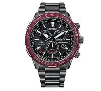 CITIZEN Analógico Modelo Reloj CB5009-55E Hombre Acero IP Grey Eco-Drive Radiocontrolado Pilot. Marca