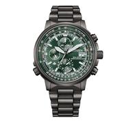 Citizen AT8304-57W Promaster Sky - Cronógrafo solar para hombre, acero inoxidable, 42 mm