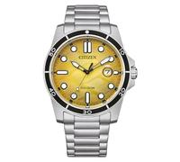 Citizen AW1816-89X - Reloj analógico de Cuarzo para Hombre con Correa de Acero Inoxidable, Dinero, Pulsera