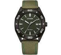 Citizen Reloj Solar Eco-Drive para hombre 41 mm de diámetro con fecha, gris pulsera