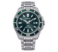 CITIZEN BN0199-53X - Reloj analógico de Cuarzo para Hombre con Correa de Acero Inoxidable, Plata, Pulsera