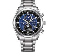 Citizen BY1010-81L Eco-Drive Fase lunar Titanium Reloj radio Reloj Hombre