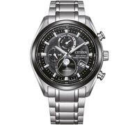 Citizen BY1018-80E Eco-Drive Fase lunar Titanium Reloj radio Reloj Hombre