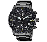 Citizen Eco-Drive CA0695-84E - Cronógrafo para Hombre, Negro, Talla única, Pulsera