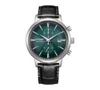 Citizen CA7069-24X - Reloj analógico de Cuarzo para Hombre con Correa de Piel, Negro, Talla única, Correa