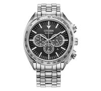 Citizen Colección de cronógrafos para Hombre, Negro, Black, Pulsera