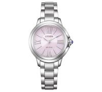 Citizen Eco-Drive 32031344 - Reloj analógico para Mujer, Plateado, Talla única, Correa de muñeca