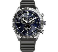 Citizen Eco-Drive AT2569-04L - Reloj solar para hombre, cronógrafo, color negro y azul