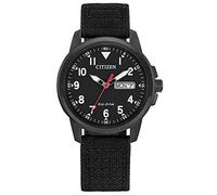 Citizen Eco-Drive BM8186-15E - Reloj Casual para Hombre, Chapado en Iones Negros/Correa Negra, Reloj