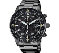 Citizen Eco-Drive CA0695-84E - Cronógrafo para Hombre, Negro, Talla única, Pulsera