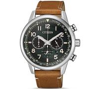 Citizen Eco-Drive CA4420-21X - Reloj analógico para Hombre con Correa de Piel, Plata, Talla única, Correa