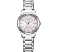 Citizen Eco Drive Lady FE1241-71Z Women's Watch with Pink Steel Background