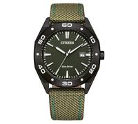Citizen Reloj Solar Eco-Drive para hombre 41 mm de diámetro con fecha, gris pulsera