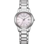 Citizen FE1241-71Z - Reloj analógico de Cuarzo para Mujer con Correa de Acero Inoxidable, Rosa., Pulsera