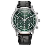 Citizen Hombre Analógico Movimiento Eco-Drive Reloj con Correa de Cuero CA4630-02X