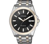 Citizen Reloj Analógico para Hombre de Cuarzo con Correa en Acero Inoxidable BM7109-89E