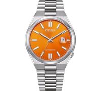 Citizen Reloj de hombre NJ0151-88Z Automático 50M Naranja/Plata