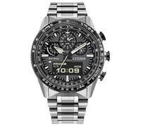 Citizen JV2006-55H Promaster Skyhawk - Reloj de pulsera para hombre, acero inoxidable, solar, gris y plateado