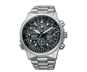 Citizen JY8020-52E - Reloj de Cuarzo para Hombre, Correa de Titanio Multicolor