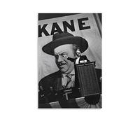Citizen Kane - Póster de película vintage retro con pintura decorativa en lienzo para pared, para sala de estar, para dormitorio, 12 x 18 pulgadas (30 x 45 cm)