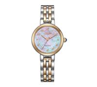 Citizen "L" EM0996-84Y Eco-Drive Damen-Solar-Uhr Bicolor Cristal Zafiro Nácar
