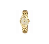 Citizen Reloj EW1262-55P Analógico de cuarzo con correa de acero inoxidable para mujer