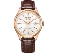 Citizen Reloj Analógico para Hombres de Automático con Correa en Cuero