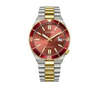 Citizen NJ0234-58X Automatic Reloj 100m Cristal Zafiro Bordeaux Rojo Ø40mm