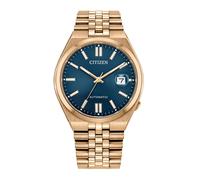 Citizen NK0023-57L Tsuyosa 60 Automático Reloj Cristal Zafiro Colores Oro Rosado
