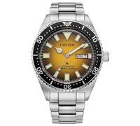 Citizen Promaster Dive - Reloj automático de Acero Inoxidable de 3 manecillas para Hombre, Fecha de día, Luminoso, 41 mm, Amarillo, Promaster Dive Automatic