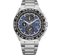 Citizen Radio Controlled AT8 Super Titanium AT8238-84L Men's Watch with Blue Background