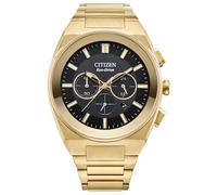 Citizen Reloj analógico de Cuarzo japonés para Hombre con Correa de Acero Inoxidable CA4582-54E, Dorado, 5 1/2 Inches, Axiom - Pulsera de Acero Inoxidable, Color Dorado
