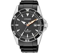 Citizen Reloj analógico de cuarzo para hombre con correa de caucho BN0100-42E