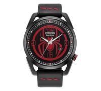 Citizen Reloj analógico de Cuarzo para Hombre con Correa de Cuero AW1685-00W, Chapado en Iones Negros