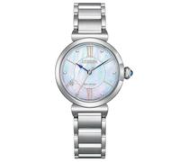 Citizen Reloj analógico de Cuarzo para Mujer con Correa de Acero Inoxidable EM1070-83D