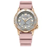 Citizen Reloj analógico para mujer EO2023-00A de cuarzo Correa poliuretano Rosa
