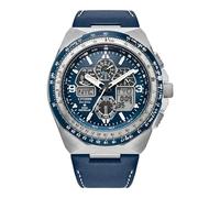 Citizen Reloj Analógico-Digital para Hombres de Eco-Drive con Correa en Cuero JY8148-08L