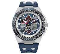 CITIZEN Reloj Análogico-Digital para Hombres de Eco-Drive con Correa en Caucho JY8156-00L