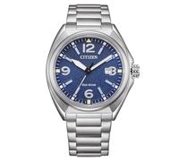 Citizen Reloj analógico Eco-Drive para Hombre con Correa de Acero Inoxidable AW1571-76L