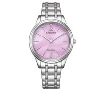 Citizen Reloj analógico Eco-Drive para Mujer con Correa de Acero Inoxidable EM0411-71X