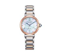 Citizen Reloj analógico Eco-Drive para Mujer con Correa de Acero Inoxidable EM1074-82D, Plata