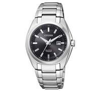 CITIZEN Reloj analógico Eco-Drive para mujer con correa de titanio