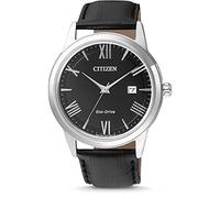 Citizen Reloj Analógico para Hombre de Cuarzo con Correa en Cuero AW1231-07E